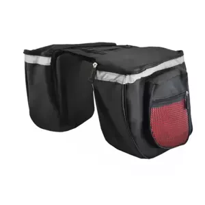 Zaparkorun Dvojitá cyklistická taška XXL na nosič bicykla