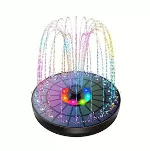 Svietiaca LED solárna záhradná fontána - Gardlov