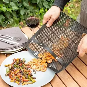 Nepriľnavá uzatvárateľná taška na grilovanie BBQNet - 1 ks