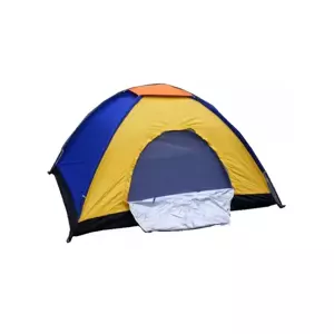 Zaparkorun Turistický stan s moskytiérou - 2,2 x 2,2 m - pre 4 až 5 osôb - mix farieb