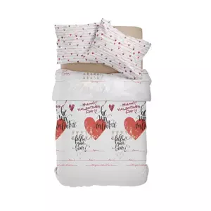 DETEXPOL Bavlnené obliečky - Valentín - 140 x 200 cm - Detexpol
