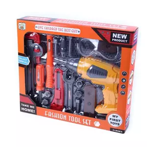 RAPPA Súprava detského náradia s funkčnou vŕtačkou