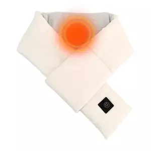 Vyhrievaný šál HUGLET - krémová