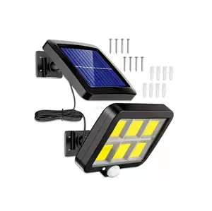 Solárna LED lampa 120 COB