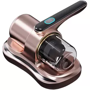 VERK Bezvreckový ručný vysávač na roztoče s protialergickým filtrom a UV svetlom - bronzový