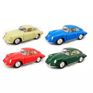 KiNSMART Kovové autíčko Porsche 356 B Carrera 2 - rôzne farby - 1:32