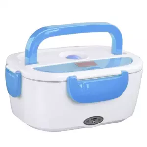 Zaparkorun Ohrievací box na obedy YS-004 s napájaním 220 V + 12 V, modrý