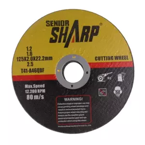 Senior Sharp Rezný kotúč na oceľ SENIOR SHARP - 125 x 1,2 x 22,2 mm - 1ks