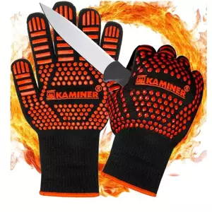Kaminer Tepelne odolné grilovacie rukavice KAMINER