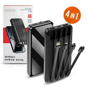 Powerbanka QL-268 + 4 káble - 20000 mAh