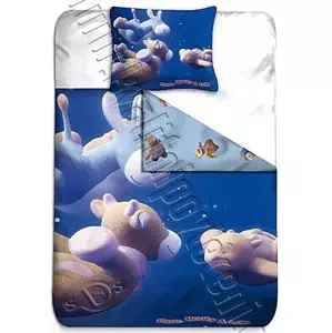 Bavlnené obliečky - Nouky a jeho priatelia - 140 x 200 cm - BLGS