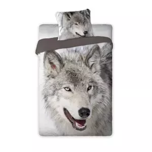 SDS Bavlnené obliečky - Vlk - 140 x 200 cm - Faro