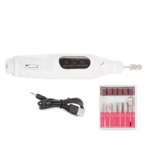 Zaparkorun Profesionálna elektrická brúska na nechty - růžová