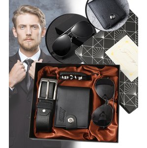 Pánska darčeková sada Fancy G918 - čierna