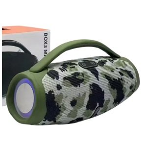 Prenosný Bluetooth reproduktor BOX3 MINI LED - Camo