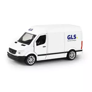 RAPPA Kovové autíčko GLS s otváracími dverami - 14 cm