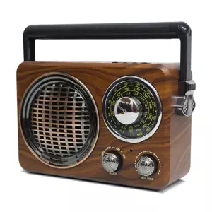 Retro prenosné rádio s Bluetooth, USB, TF (microSD), AUX/FM/AM/SW - CMiK MK-612