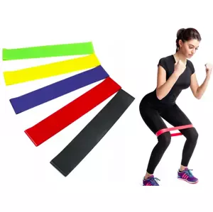 Zaparkorun Súprava posilňovacích odporových gúm - 5 ks