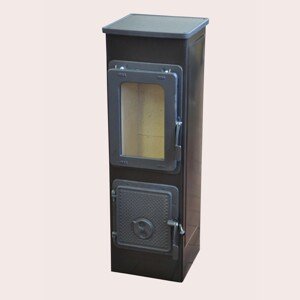 Thorma Krbové kachle Bozen AT, 5 kW, čierne, 91 x 32,6 x 32,9 cm