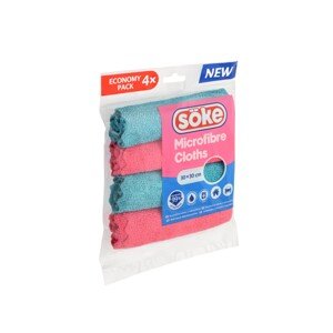 Söke Utierka z mikrovlákna 4 ks