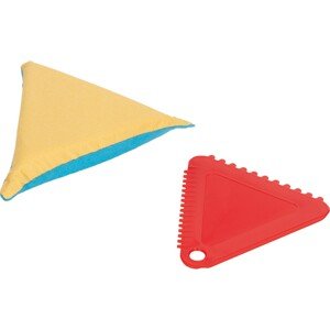 LUX Škrabka na ľad s čistiacim vankúšikom