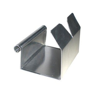 Spojka na odkvapové žľaby pre hranatý odkvapový žľab RG 75 hliník