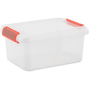 Úložný box S s uzatváracími sponami K s vekom