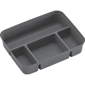 Vkladací predeľovací diel 4 priehradky do úložného boxu so zatváracími sponami K