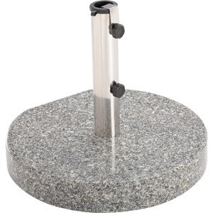 OBI Stojan na slnečník Granada granit.sivý pre tyče pr.38-48mm,max. pr. 4m 40kg