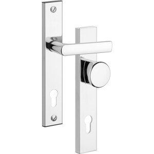 Rostex Bezpečnostné kovanie kľučka - guľa 802 / 90 mm chróm - nerez