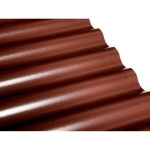 Salux Profilová vlnitá doska Sinus 76/18 hnedá, 120 x 80 cm