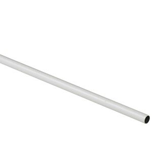 Hettich Šatníková tyč guľatá, pr. 20 x 600 mm biela