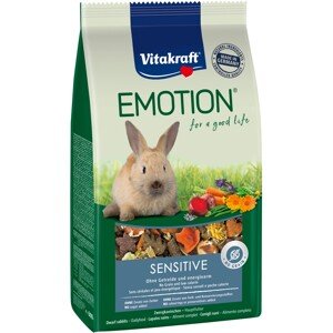 Vitakraft Krmivo pre zakrpatené králiky Emotion Sensitive Adult, 600 g