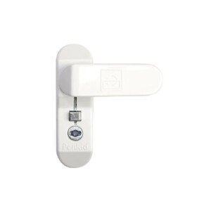 Richter Czech Okenný bezpečnostný závorový zámok, biely