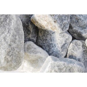 Lámaný mramor oblakovo biely 50 - 100 mm 1 000 kg Big Bag