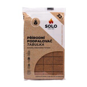 SOLO Ekologický podpaľovač Tabuľka 32 ks