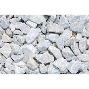 Lámaný mramor oblakovo biely 25 - 50 mm 1 000 kg Tandem Bag