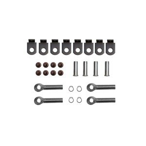 Polargos Náhradné pánty pre brány a bránky TINA a FLORA (4 ks úchytov a pántov)