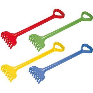 Happy People Hračka do piesku, veľké hrabličky, rôzne farby, 1 ks, 50 cm