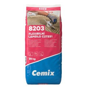Cemix 8203 Flexibilné lepidlo C2TES1 25 kg PE