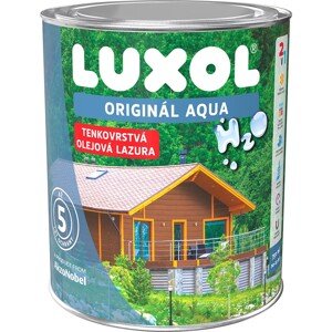 LUXOL Originál Tenkovrstvová olejová lazúra AQUA oregonská pínia 0,75 l