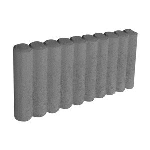 DITON Palisádový obrubník prírodný 50 x 6 x 25 cm