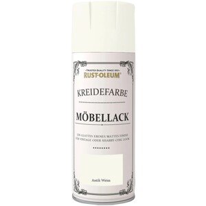 Rust-Oleum Kriedová farba na nábytok, antická biela matná, 400 ml