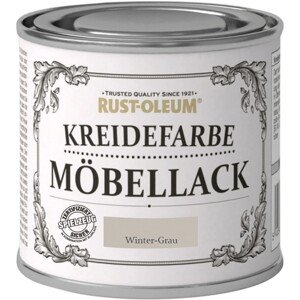 Rust-Oleum Kriedová farba na nábytok, zimná sivá matná, 125 ml