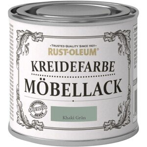 Rust-Oleum Kriedová farba na nábytok, kaki zelená matná, 125 ml