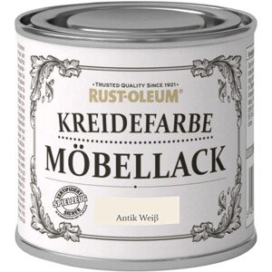 Rust-Oleum Kriedová farba na nábytok, antická biela matná, 125 ml