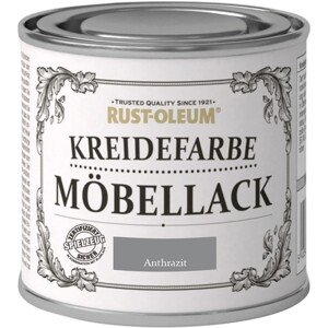 Rust-Oleum Kriedová farba na nábytok, antracitová matná, 125 ml