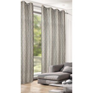 Albani Záves s krúžkami modrý 245 cm x 135 cm