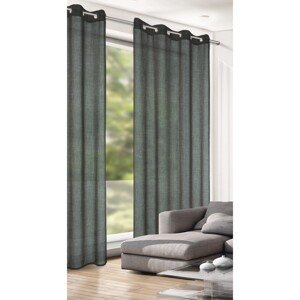 Albani Záves s krúžkami tmavo modrý 245 cm x 135 cm