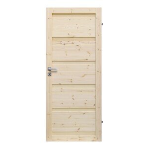 RADEX Falcové interiérové dvere ETNA plné, borovicové drevo, 70 P